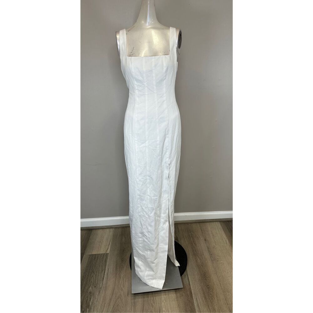 STAUD White Sleeveless Maxi Dress - Picture 3 of 9